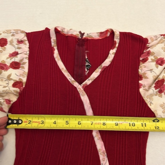 1970’s TERRI PETITES VINTAGE CALIFORNIA FLORAL MAXI DRESS XS - Picture 12 of 16